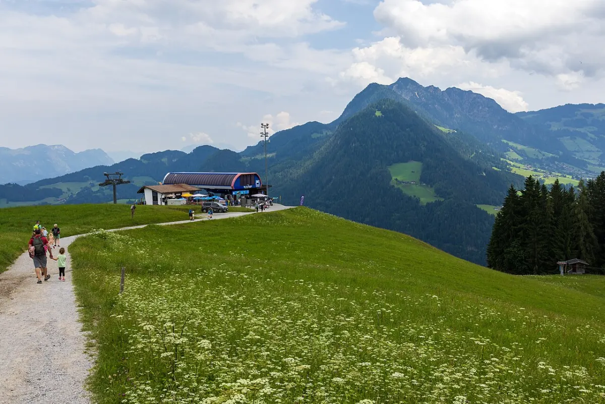 Horní stanice Reitherkogelbahn