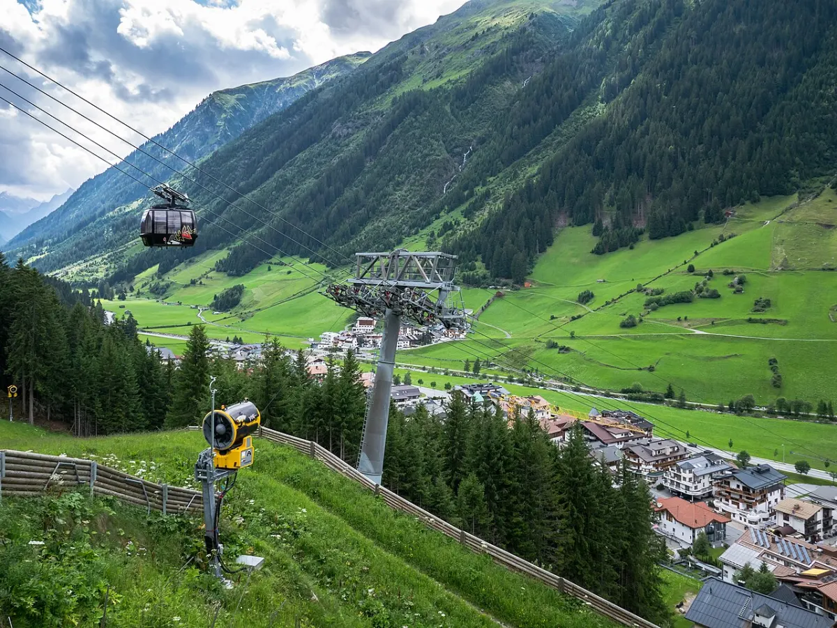 Silvrettabahn nad Ischglem