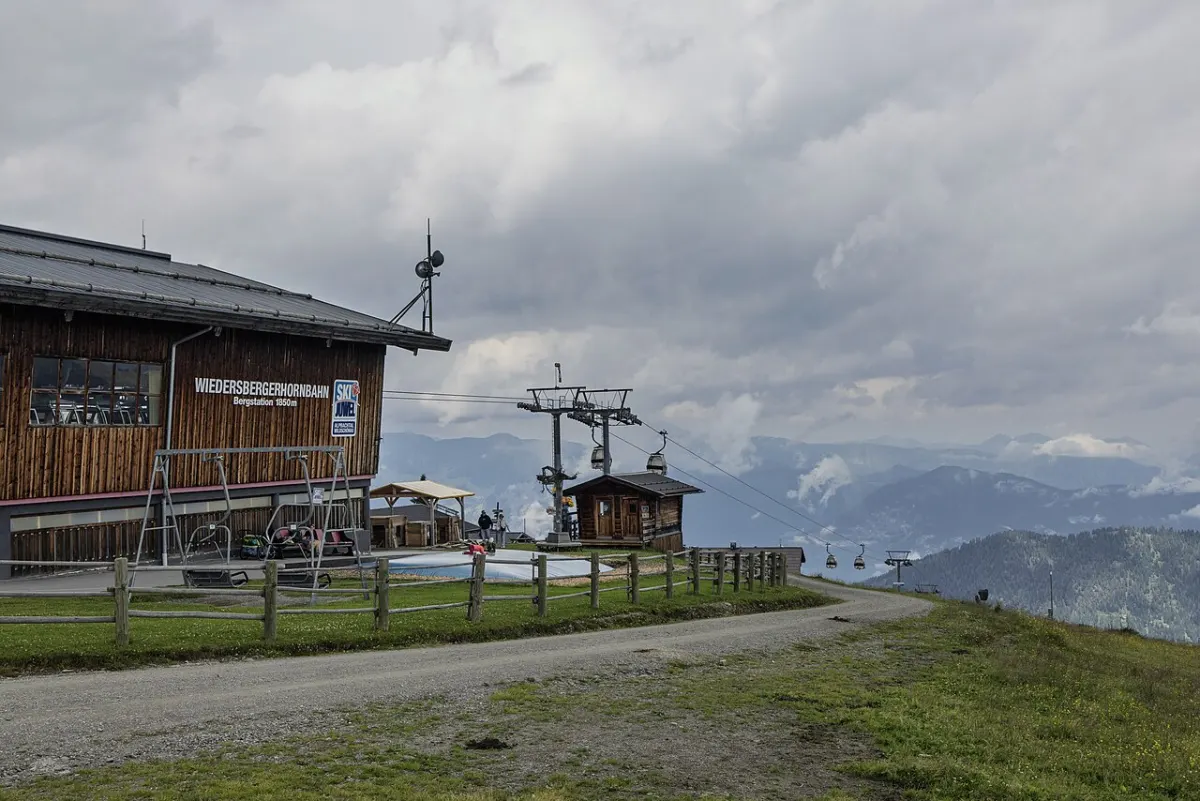 Horní stanice Wiedersbergerhornbahn